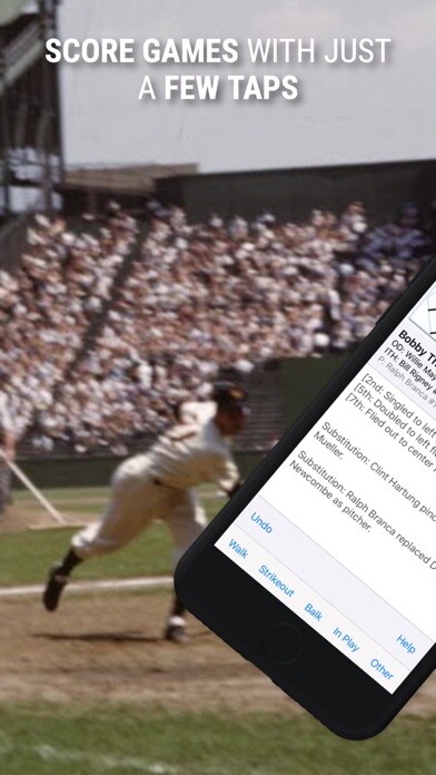 Emulate iPhone app Home Field ScorebooK using MyAndroid