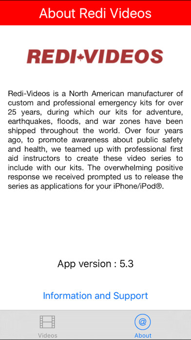 Emulate iPhone app Home First Aid: Commercial Version using MyAndroid