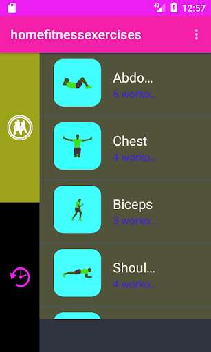 Run android online APK home fitness exercises pro from MyAndroid or emulate home fitness exercises pro using MyAndroid