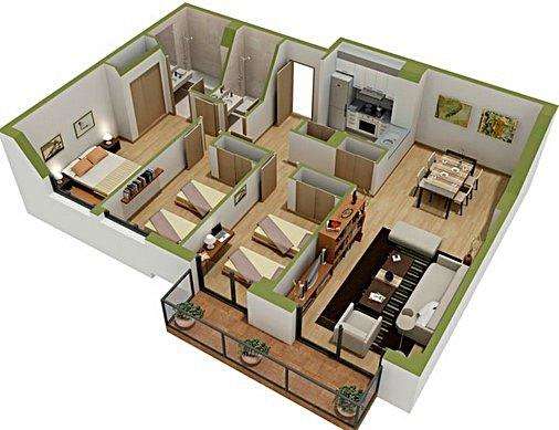 Emulate Android APK Home Floor Plans 3D
