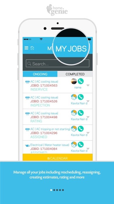Emulate iPhone app HomeGenie Supervisor using MyAndroid