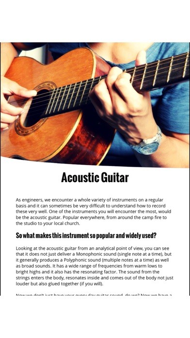 Emulate iPhone app Home Grown Tones - Home Recording Tips, Tricks and Techniques using MyAndroid