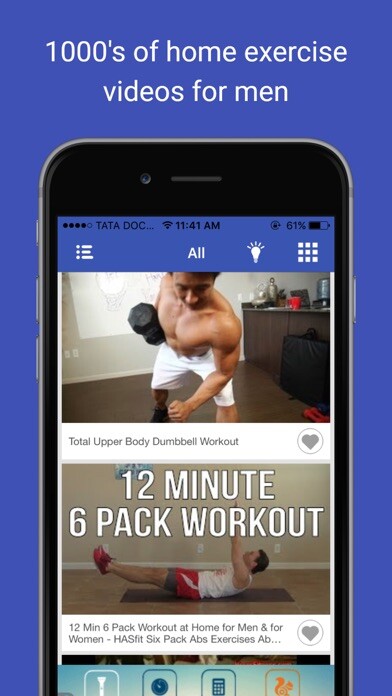 Emulate iPhone app Home health exercises & body building men workouts using MyAndroid Emulate iPhone app Home health exercises & body building men workouts using MyAndroid