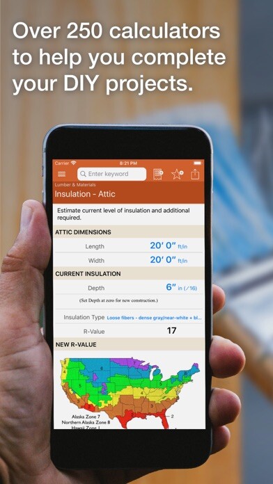 Emulate iPhone app Home Improvement Calcs using MyAndroid Emulate iPhone app Home Improvement Calcs using MyAndroid