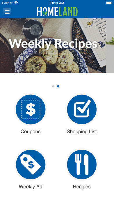 Emulate iPhone app Homeland Supermarkets using MyAndroid