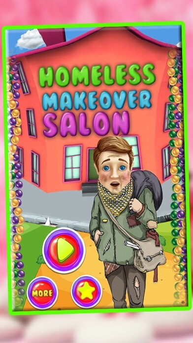 Emulate iPhone app Homeless Makeover Salon - Crazy dress up & makeup game for kids using MyAndroid Emulate iPhone app Homeless Makeover Salon - Crazy dress up & makeup game for kids using MyAndroid