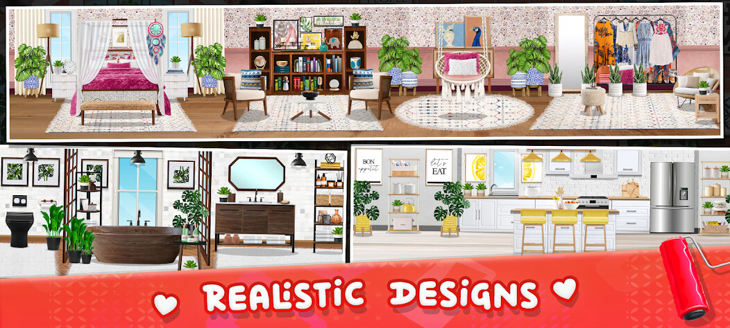 Run android online APK Home Makeover: Play And Design from MyAndroid or emulate Home Makeover: Play And Design using MyAndroid