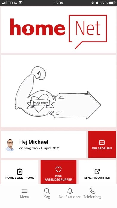 Emulate iPhone app homeNet using MyAndroid
