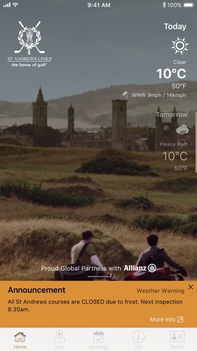 Emulate iPhone app Home of Golf using MyAndroid Emulate iPhone app Home of Golf using MyAndroid