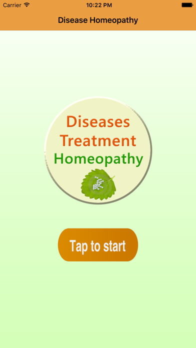 Emulate iPhone app Homeopathic Cure using MyAndroid
