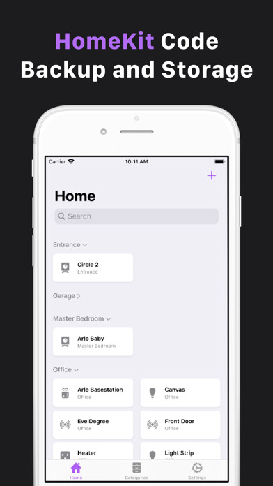Emulate iPhone app HomePass for HomeKit using MyAndroid