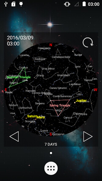 Emulate Android APK Home Planetarium