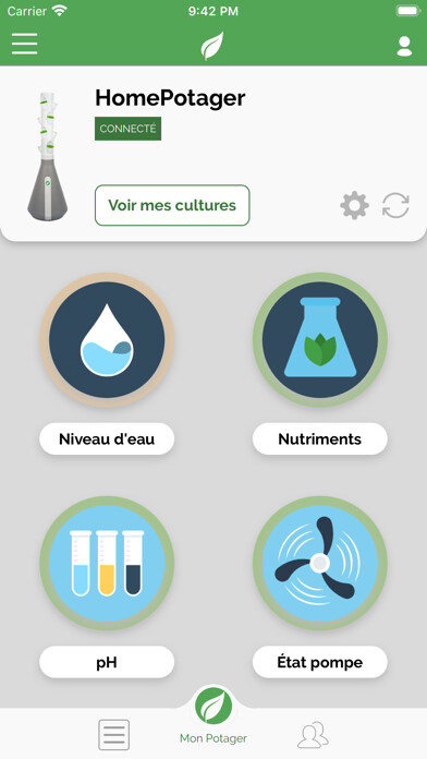 Emulate iPhone app HomePotager using MyAndroid Emulate iPhone app HomePotager using MyAndroid