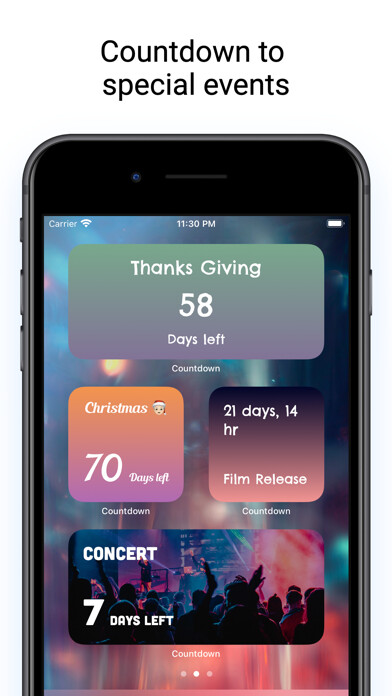 Emulate iPhone app Home Screen Countdown Widget using MyAndroid Emulate iPhone app Home Screen Countdown Widget using MyAndroid
