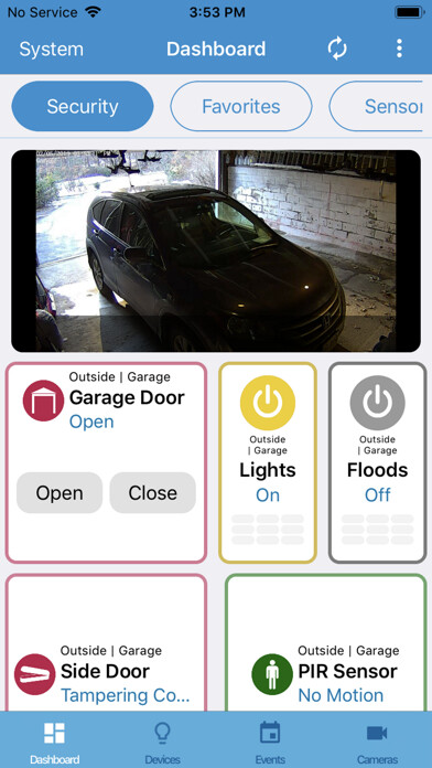 Emulate iPhone app HomeSeer Mobile using MyAndroid