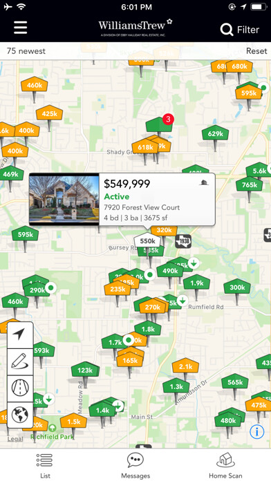 Emulate iPhone app Homes for Sale - Williams Trew using MyAndroid Emulate iPhone app Homes for Sale - Williams Trew using MyAndroid
