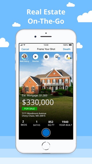 Emulate iPhone app Homesnap Rental & House Finder using MyAndroid