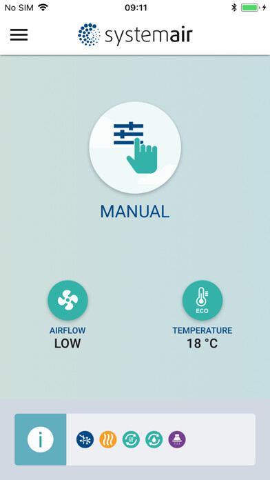 Emulate iPhone app Homesolutions by Systemair using MyAndroid Emulate iPhone app Homesolutions by Systemair using MyAndroid