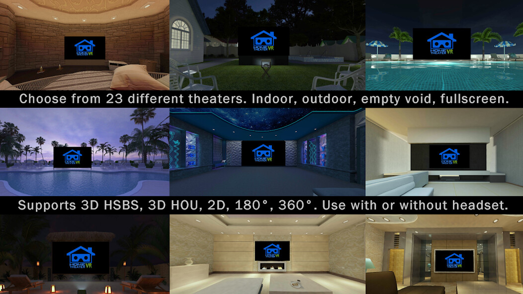 Run android online APK Home Theater VR from MyAndroid or emulate Home Theater VR using MyAndroid