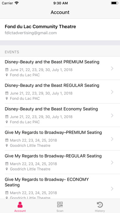 Emulate iPhone app Hometown Tickets using MyAndroid Emulate iPhone app Hometown Tickets using MyAndroid