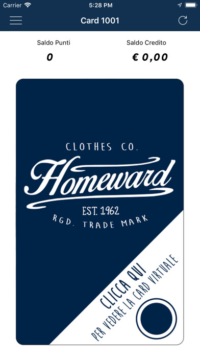 Emulate iPhone app Homeward Clothes using MyAndroid