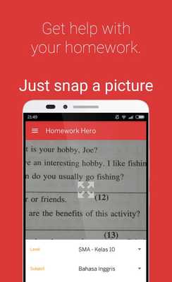 Emulate Android APK Homework Hero