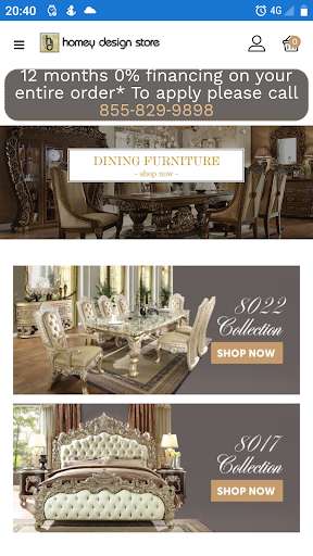 Run android online APK Homey Design Inc - Furniture Store from MyAndroid or emulate Homey Design Inc - Furniture Store using MyAndroid Run android online APK Homey Design Inc - Furniture Store from MyAndroid or emulate Homey Design Inc - Furniture Store using MyAndroid