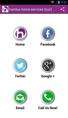 Emulate Android APK homlux home services (nyc) Emulate Android APK homlux home services (nyc)