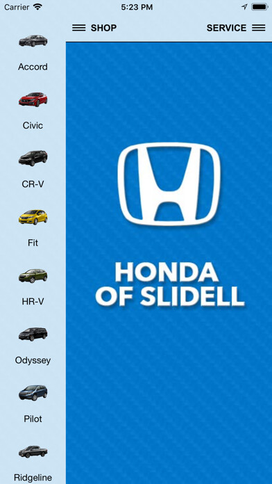 Emulate iPhone app Honda of Slidell using MyAndroid Emulate iPhone app Honda of Slidell using MyAndroid