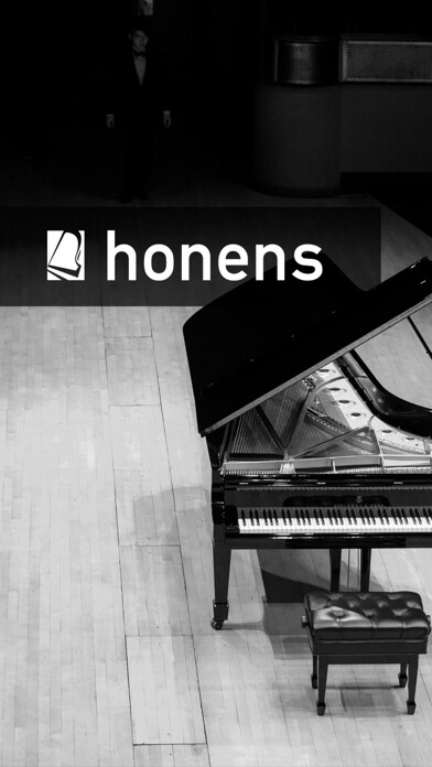 Emulate iPhone app Honens Intl Piano Competition using MyAndroid