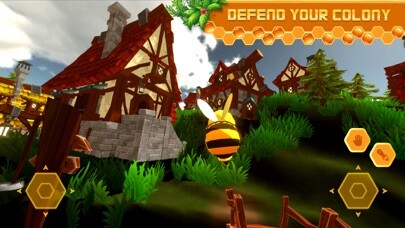 Emulate iPhone app Honey Bee Jungle Simulator using MyAndroid