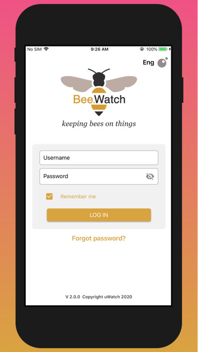 Emulate iPhone app Honeybee.Watch using MyAndroid Emulate iPhone app Honeybee.Watch using MyAndroid