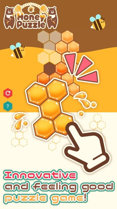 Emulate iPhone app Honey Blocks -Hexa Puzzle- using MyAndroid