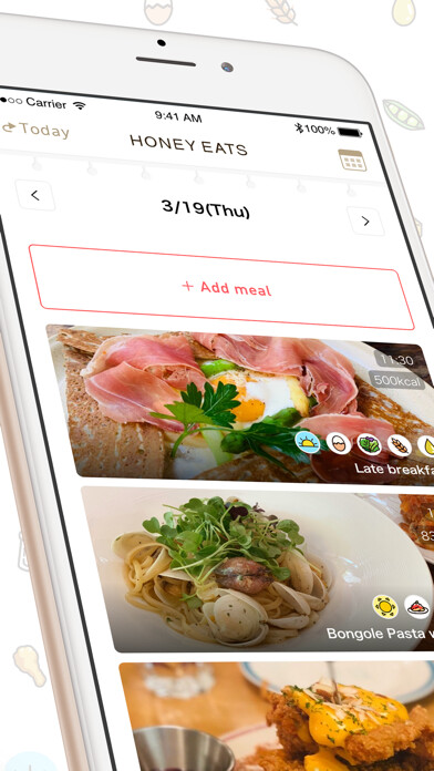 Emulate iPhone app HONEYEATS - managing your meal using MyAndroid Emulate iPhone app HONEYEATS - managing your meal using MyAndroid