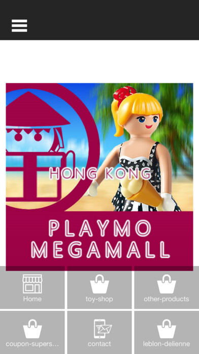 Emulate iPhone app Hong Kong Playmobil Mega Mall using MyAndroid