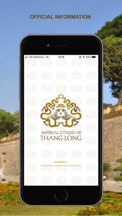 Emulate iPhone app Hoàng Thành Thăng Long using MyAndroid