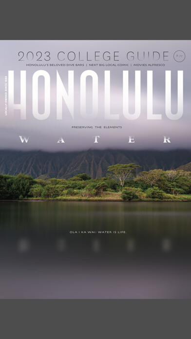 Emulate iPhone app Honolulu Mag using MyAndroid