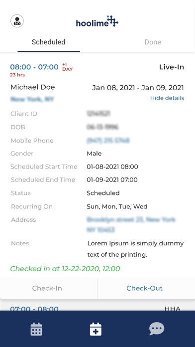 Emulate iPhone app Hoolime for Home Care using MyAndroid Emulate iPhone app Hoolime for Home Care using MyAndroid