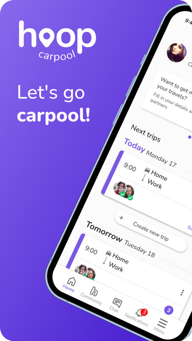 Emulate iPhone app Hoop Carpool - Compartir coche using MyAndroid Emulate iPhone app Hoop Carpool - Compartir coche using MyAndroid