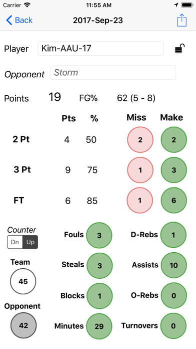 Emulate iPhone app Hoop Counter using MyAndroid Emulate iPhone app Hoop Counter using MyAndroid
