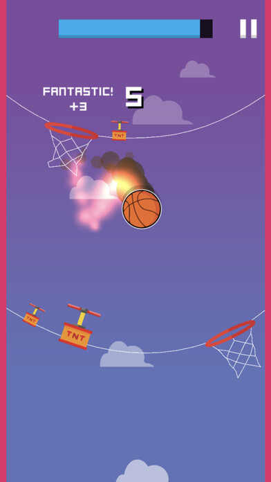 Emulate iPhone app Hoops Dunk using MyAndroid