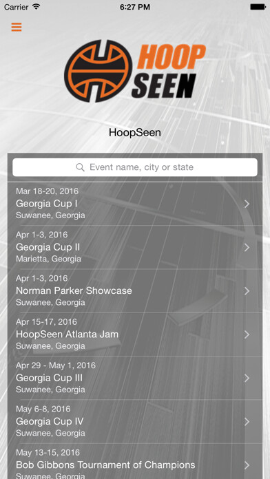 Emulate iPhone app HoopSeen using MyAndroid