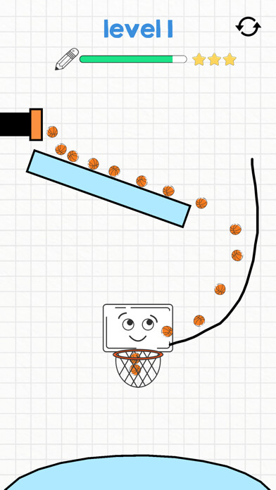 Emulate iPhone app Hoop Shooter using MyAndroid