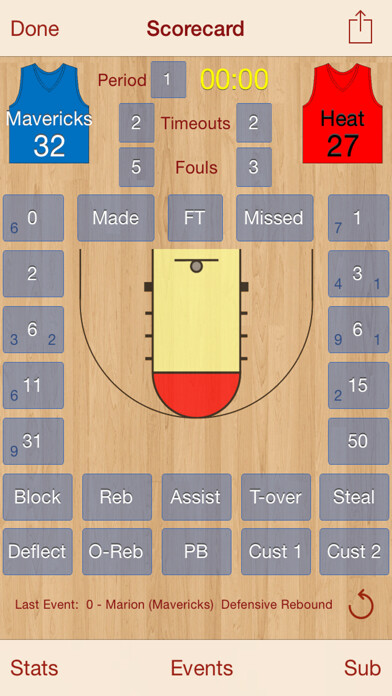 Emulate iPhone app HoopStats Lite Basketball using MyAndroid Emulate iPhone app HoopStats Lite Basketball using MyAndroid