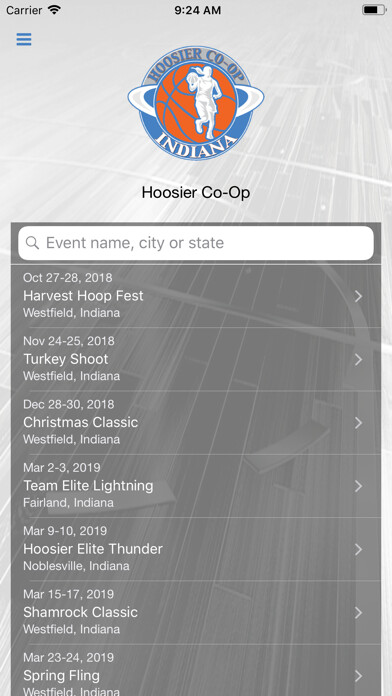 Emulate iPhone app Hoosier Co-Op using MyAndroid