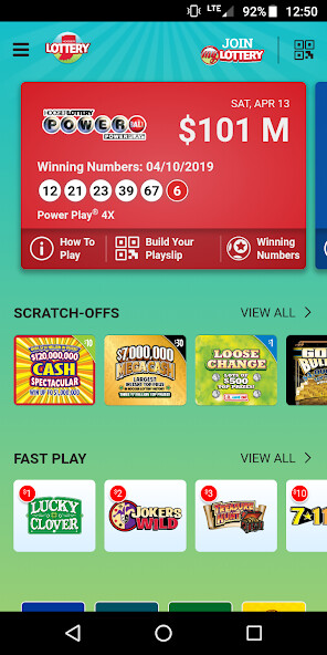 Emulate iPhone app Hoosier Lottery using MyAndroid Emulate iPhone app Hoosier Lottery using MyAndroid