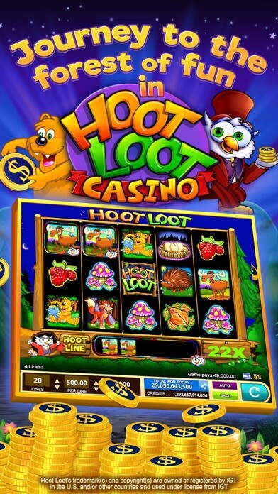 Emulate iPhone app Hoot Loot Casino: Fun Slots using MyAndroid