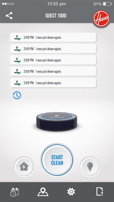 Emulate iPhone app Hoover Quest1000 using MyAndroid