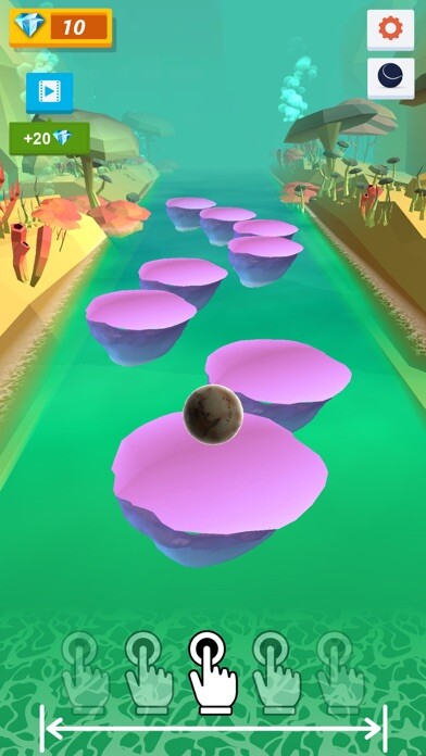 Emulate iPhone app Hop Ball 3d music games using MyAndroid Emulate iPhone app Hop Ball 3d music games using MyAndroid