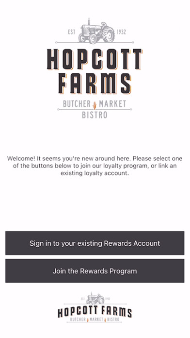 Emulate iPhone app Hopcott Farms using MyAndroid